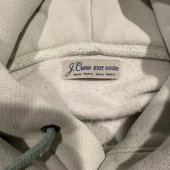 J Crew Sweatshirt with Hoodie - Picture 2 of 4